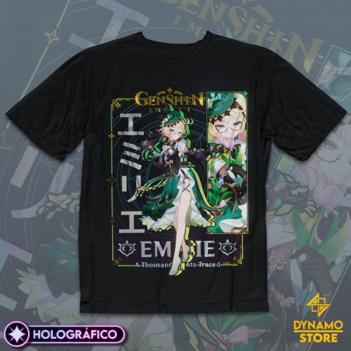 Emilie - Genshin Impact - Polera Holográfica - MYTHRIL PRINT