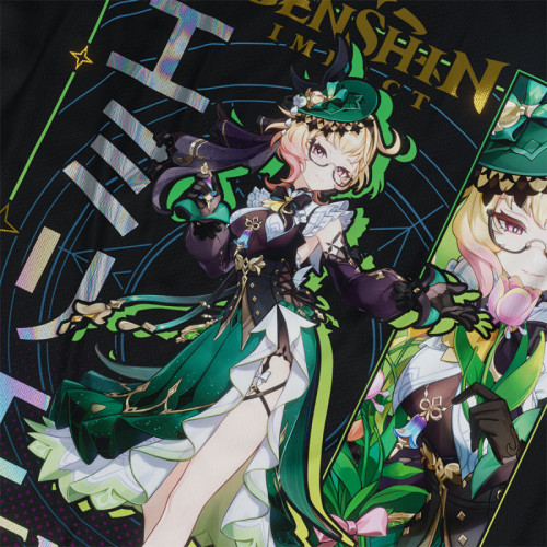 Emilie - Genshin Impact - Polera Holográfica - MYTHRIL PRINT