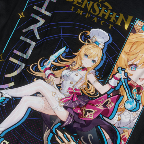 Escoffier - Genshin Impact - Polera Holográfica - MYTHRIL PRINT