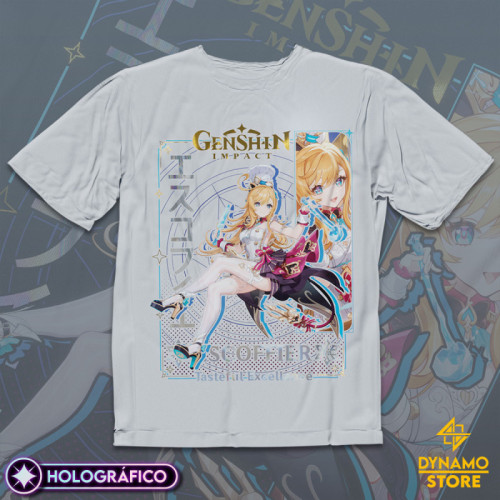 Escoffier - Genshin Impact - Polera Holográfica - MYTHRIL PRINT