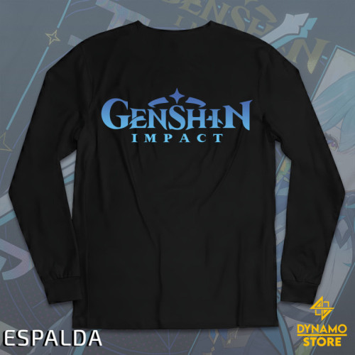 Eula - Genshin Impact - Polera Manga Larga - MYTHRIL PRINT