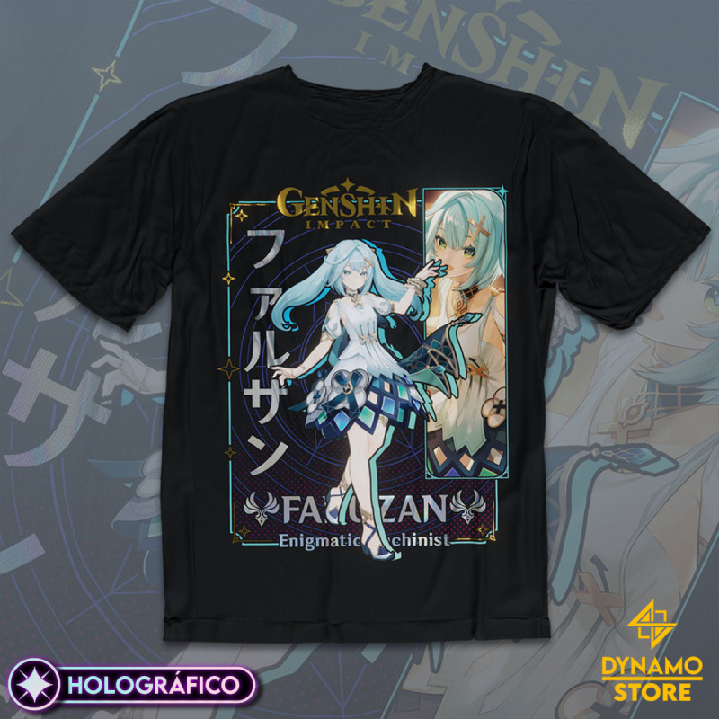 faruzan - Genshin Impact - Polera Holográfica - MYTHRIL PRINT