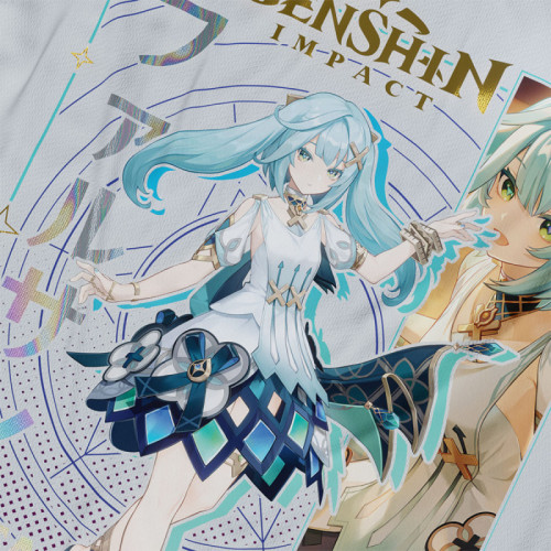 faruzan - Genshin Impact - Polera Holográfica - MYTHRIL PRINT