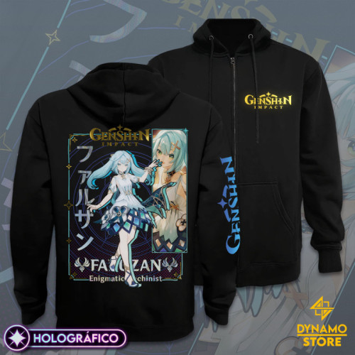 faruzan - Genshin Impact - Poleron Holográfica - MYTHRIL PRINT