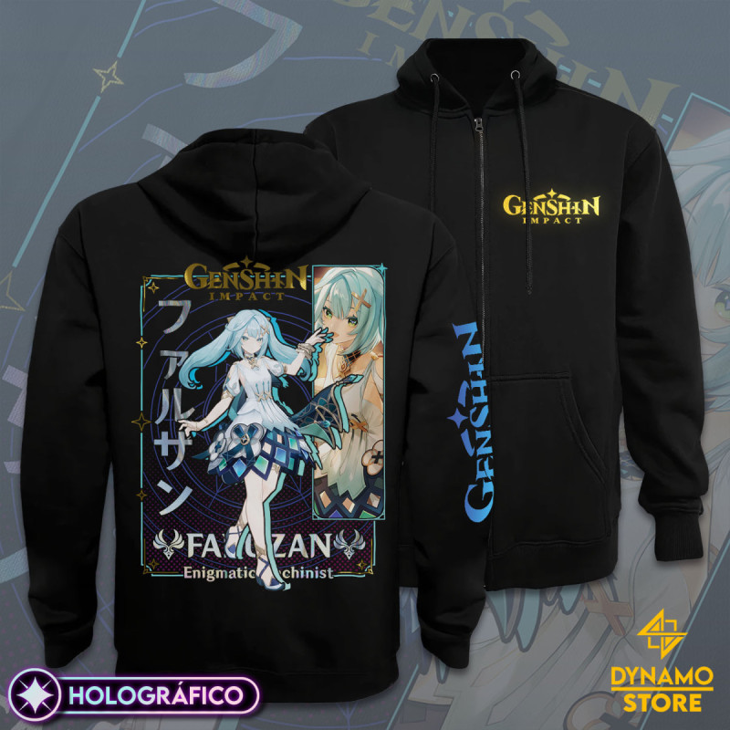 faruzan - Genshin Impact - Poleron Holográfica - MYTHRIL PRINT