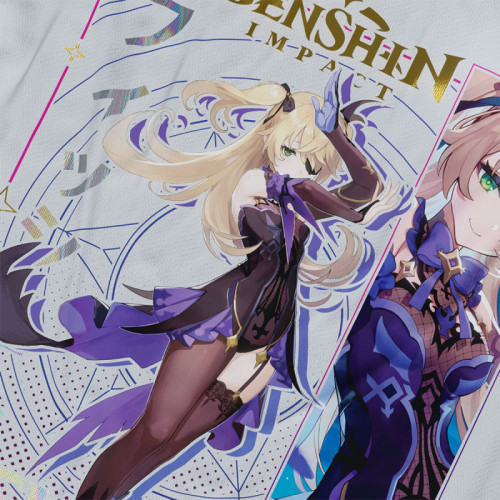 Fischl - Genshin Impact - Polera Holográfica - MYTHRIL PRINT
