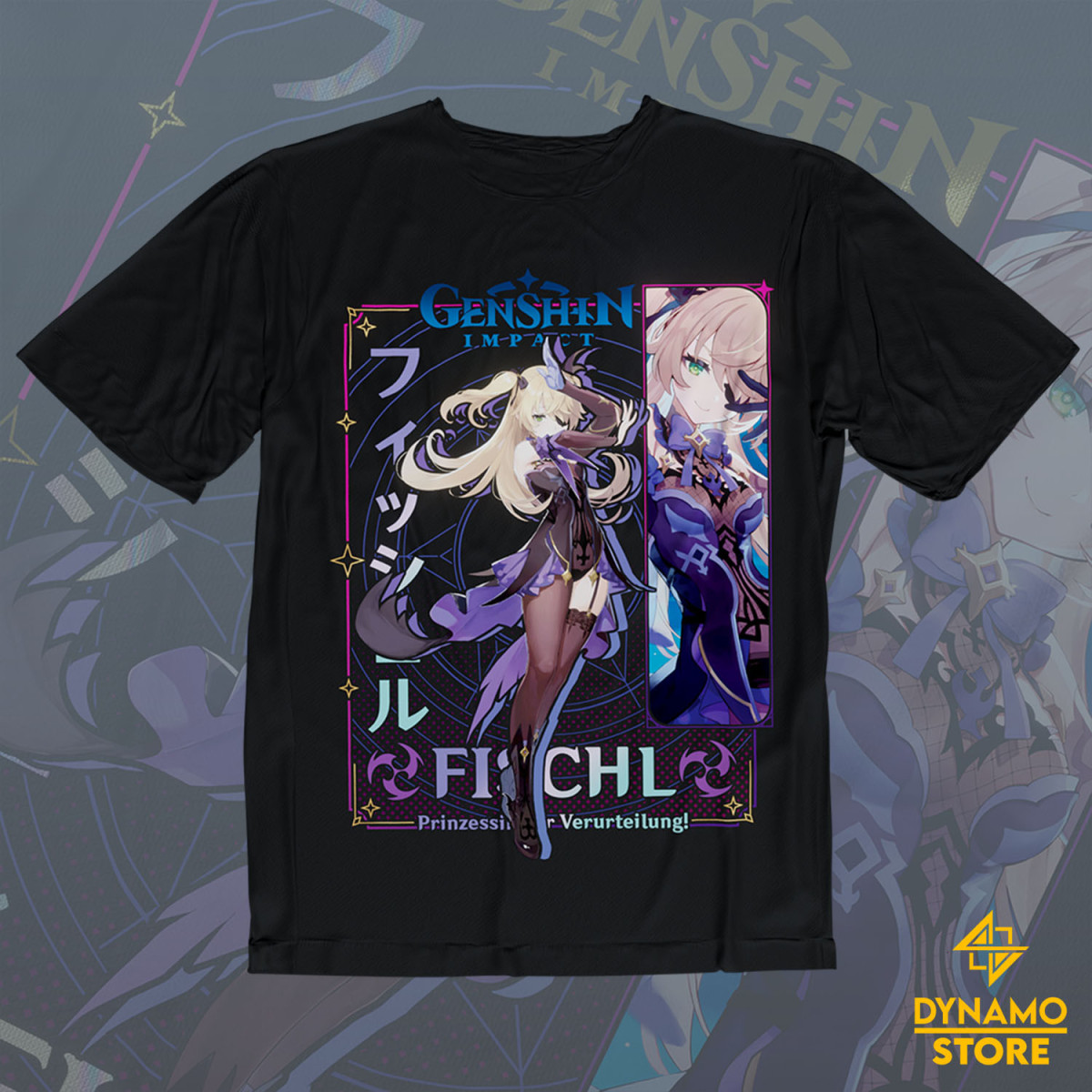 Fischl - Genshin Impact - Polera - MYTHRIL PRINT