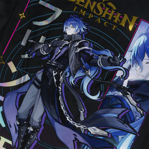 Flins - Genshin Impact - Polera Holográfica - MYTHRIL PRINT