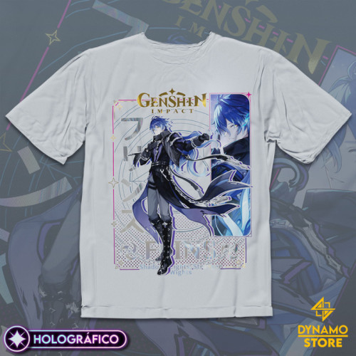 Flins - Genshin Impact - Polera Holográfica - MYTHRIL PRINT