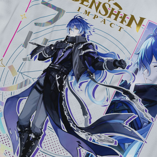 Flins - Genshin Impact - Polera Holográfica - MYTHRIL PRINT