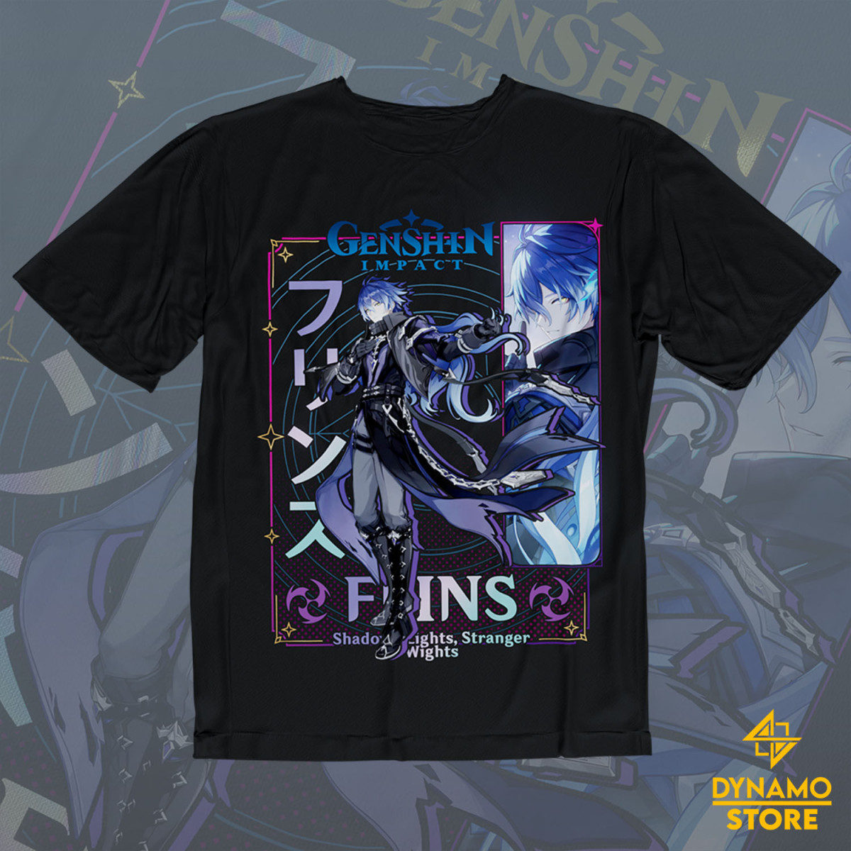 Flins - Genshin Impact - Polera - MYTHRIL PRINT