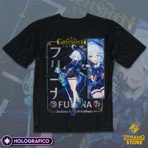 Furina - Genshin Impact - Polera Holográfica - MYTHRIL PRINT