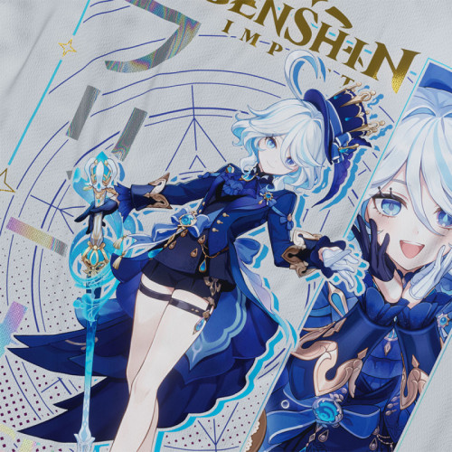 Furina - Genshin Impact - Polera Holográfica - MYTHRIL PRINT