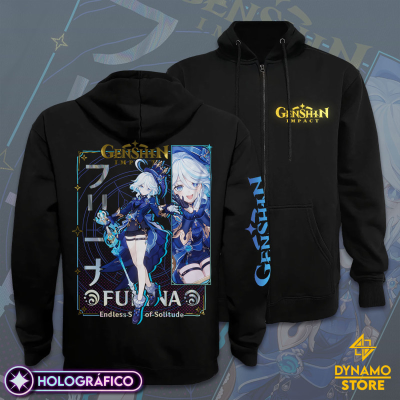 Furina - Genshin Impact - Poleron Holográfica - MYTHRIL PRINT