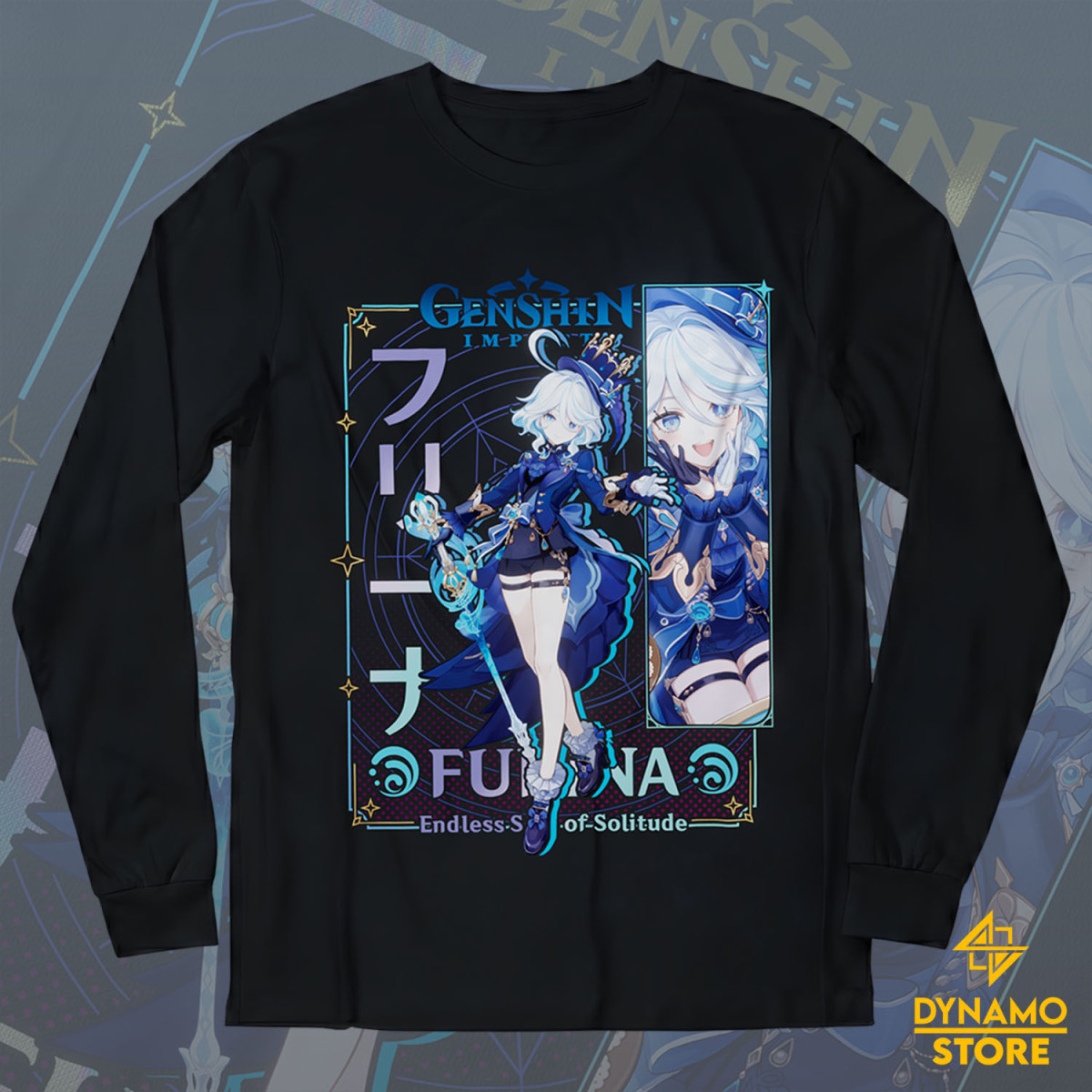 Furina - Genshin Impact - Polera Manga Larga - MYTHRIL PRINT