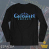 Gaming - Genshin Impact - Polera Manga Larga Holográfica - MYTHRIL PRINT