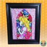 Princesa Peach Vitral - Cuadro 3D