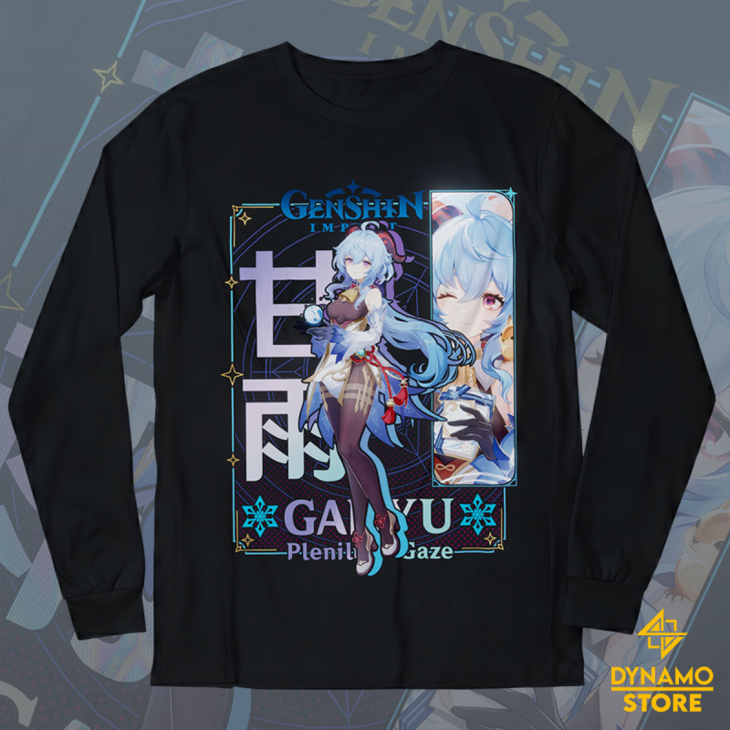 Ganyu - Genshin Impact - Polera Manga Larga - MYTHRIL PRINT