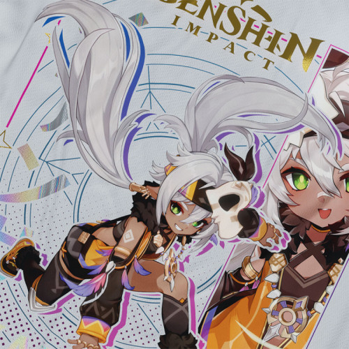 Iansan - Genshin Impact - Polera Holográfica - MYTHRIL PRINT