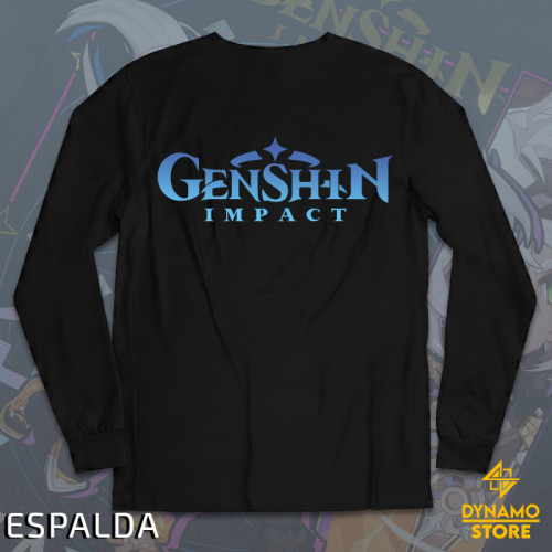 Iansan - Genshin Impact - Polera Manga Larga - MYTHRIL PRINT