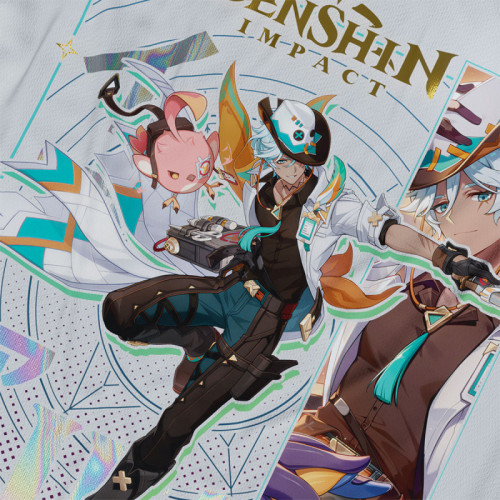 Ifa - Genshin Impact - Polera Holográfica - MYTHRIL PRINT