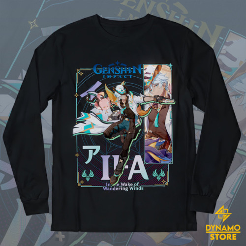 Ifa - Genshin Impact - Polera Manga Larga - MYTHRIL PRINT