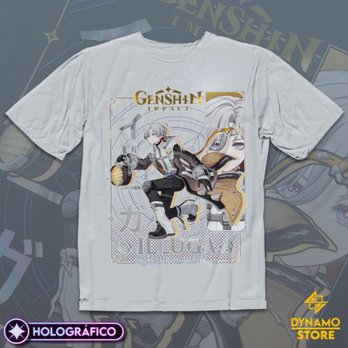 Illuga - Genshin Impact - Polera Holográfica - MYTHRIL PRINT