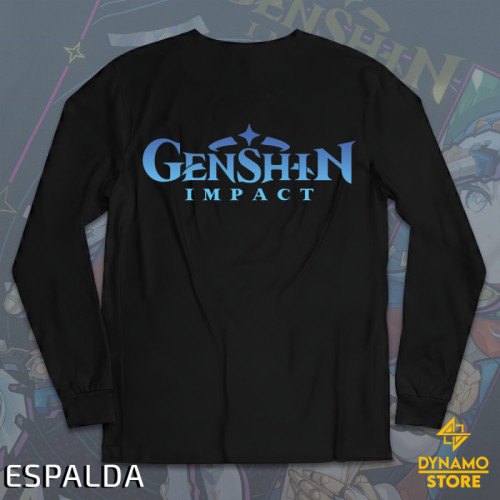 Ineffa - Genshin Impact - Polera Manga Larga Holográfica - MYTHRIL PRINT