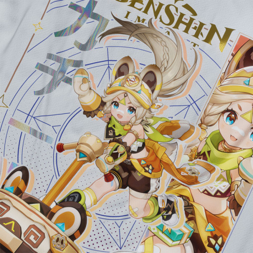 Kachina - Genshin Impact - Polera Holográfica - MYTHRIL PRINT