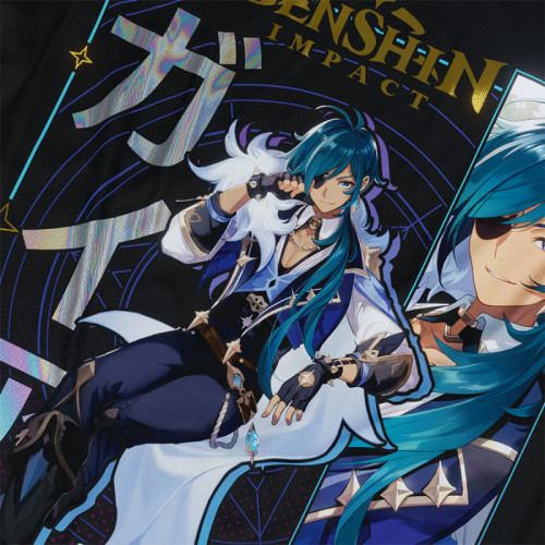 kaeya - Genshin Impact - Polera Holográfica - MYTHRIL PRINT