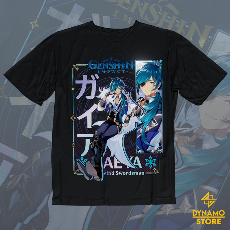 kaeya - Genshin Impact - Polera - MYTHRIL PRINT