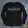 Kamisato Ayaka - Genshin Impact - Polera Manga Larga - MYTHRIL PRINT