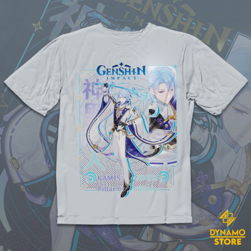 Kamisato Ayato - Genshin Impact - Polera - MYTHRIL PRINT