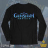 Kamisato Ayato - Genshin Impact - Polera Manga Larga Holográfica - MYTHRIL PRINT