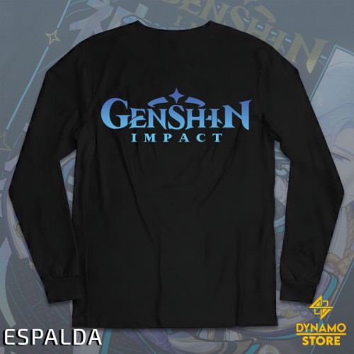 Kamisato Ayato - Genshin Impact - Polera Manga Larga - MYTHRIL PRINT