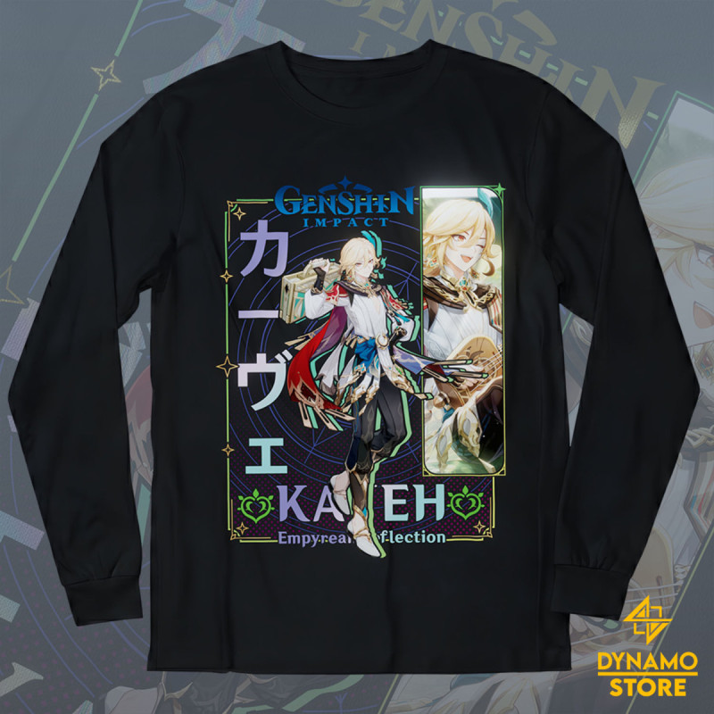 Kaveh - Genshin Impact - Polera Manga Larga - MYTHRIL PRINT