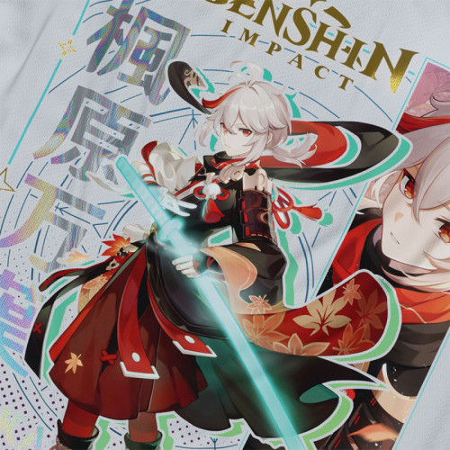 Kazuha - Genshin Impact - Polera Holográfica - MYTHRIL PRINT