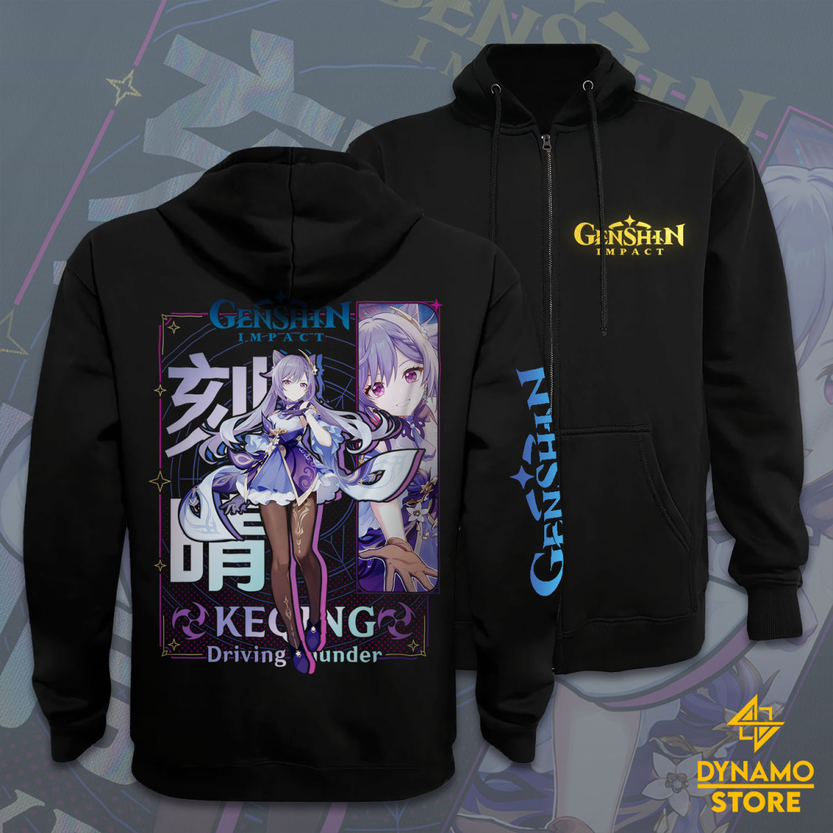 Keqing - Genshin Impact - Poleron - MYTHRIL PRINT