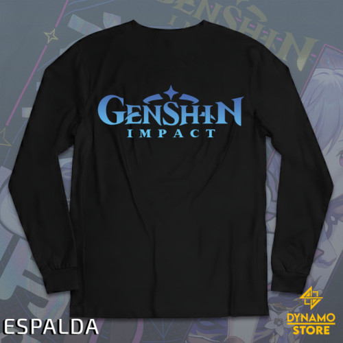 Keqing - Genshin Impact - Polera Manga Larga - MYTHRIL PRINT