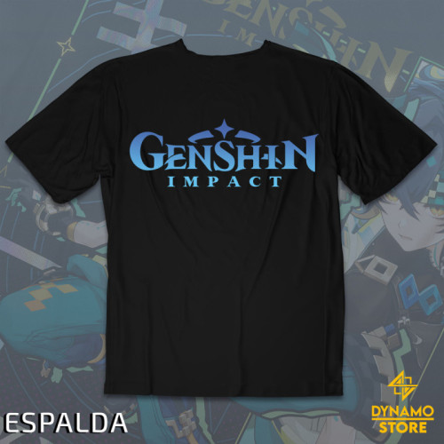 Kinich - Genshin Impact - Polera Holográfica - MYTHRIL PRINT
