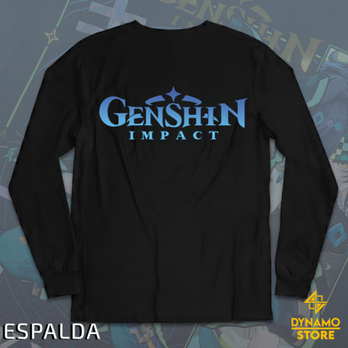 Kinich - Genshin Impact - Polera Manga Larga - MYTHRIL PRINT