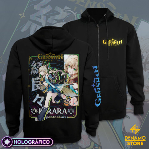 Kirara - Genshin Impact - Poleron Holográfica - MYTHRIL PRINT