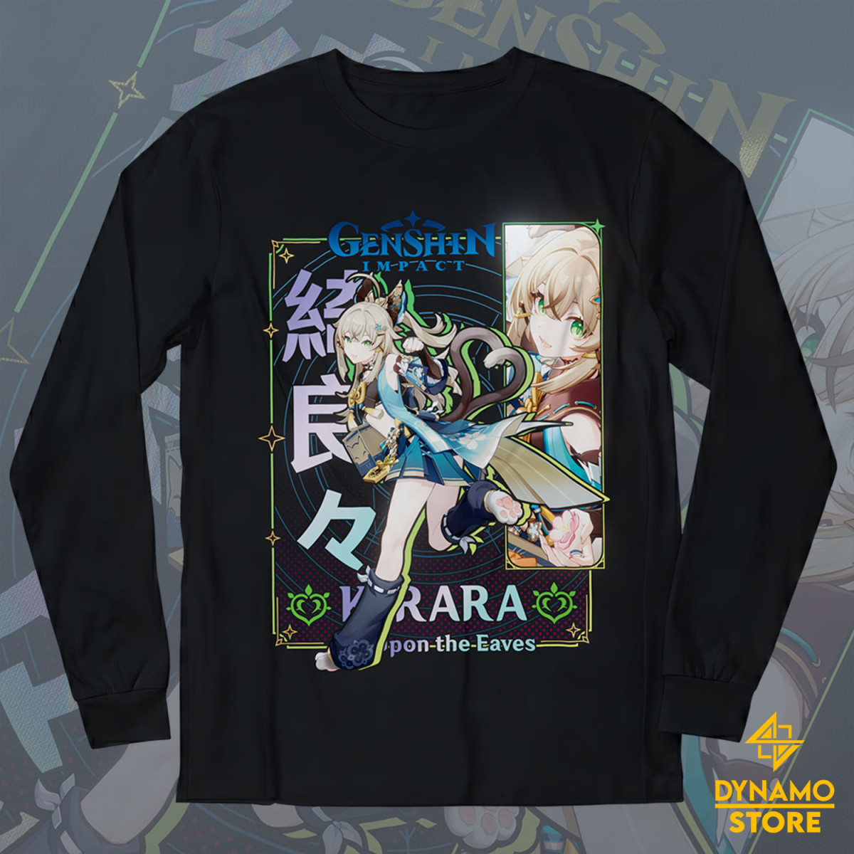 Kirara - Genshin Impact - Polera Manga Larga - MYTHRIL PRINT