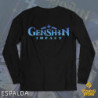 Kujou-Sara - Genshin Impact - Polera Manga Larga Holográfica - MYTHRIL PRINT