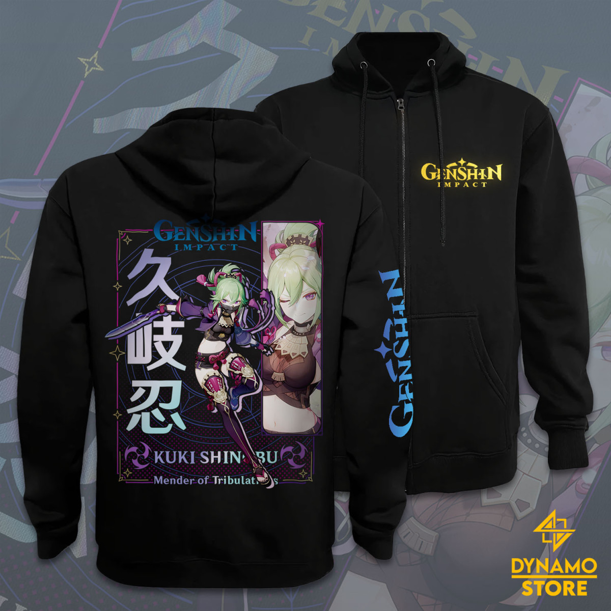 Kuki-Shinobi - Genshin Impact - Poleron - MYTHRIL PRINT