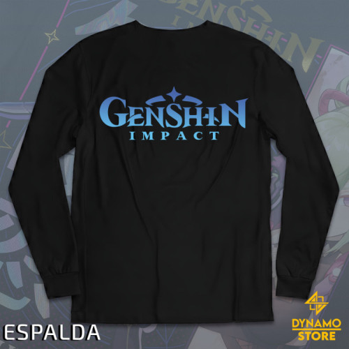 Kuki-Shinobi - Genshin Impact - Polera Manga Larga - MYTHRIL PRINT