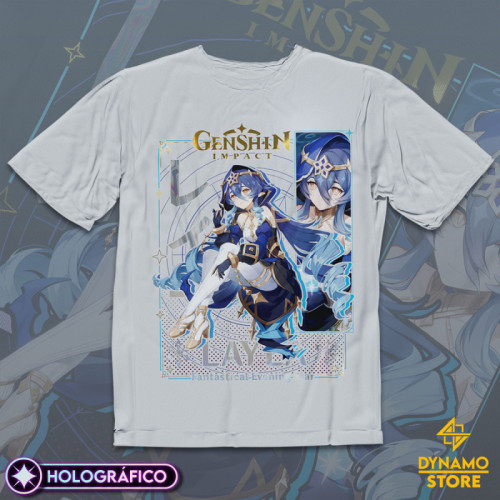 Laila - Genshin Impact - Polera Holográfica - MYTHRIL PRINT