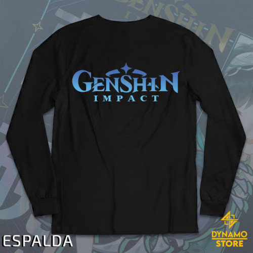 Lan Yan - Genshin Impact - Polera Manga Larga Holográfica - MYTHRIL PRINT