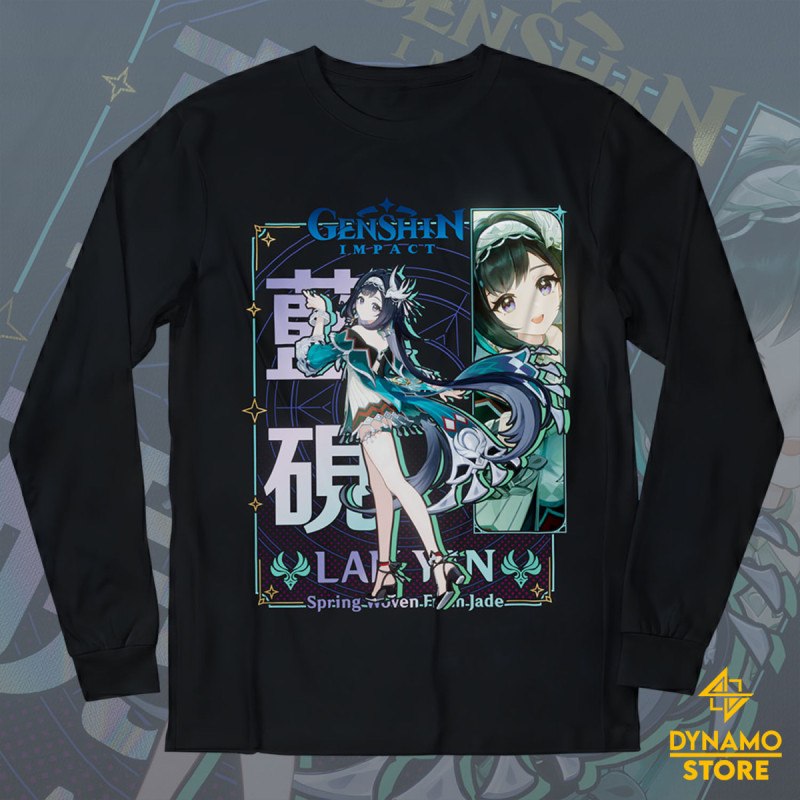 Lan Yan - Genshin Impact - Polera Manga Larga - MYTHRIL PRINT