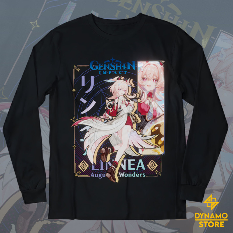 Linnea - Genshin Impact - Polera Manga Larga - MYTHRIL PRINT